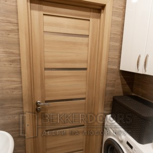 Дверь DUPLEX  (Дуб золотой,стекло Мателюкс)